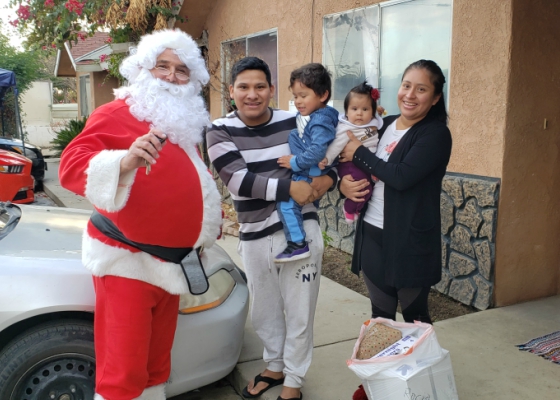 Annual Christmas Gift and Food Distribution